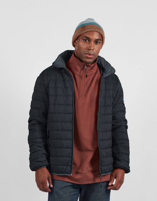 Casaca Alpafill Hooded Light Puffer Phantom - Hombre