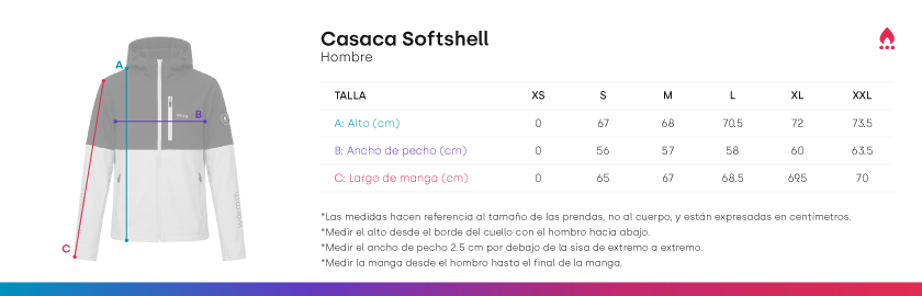 Guía de tallas