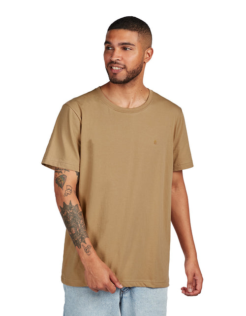 Polo Short Sleeve Sand Hombre